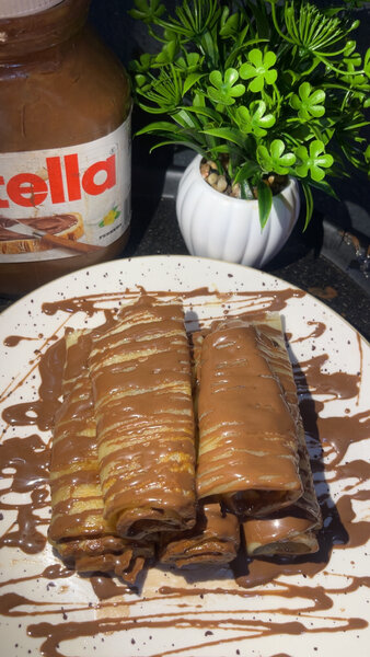 Crêpes au Nutella