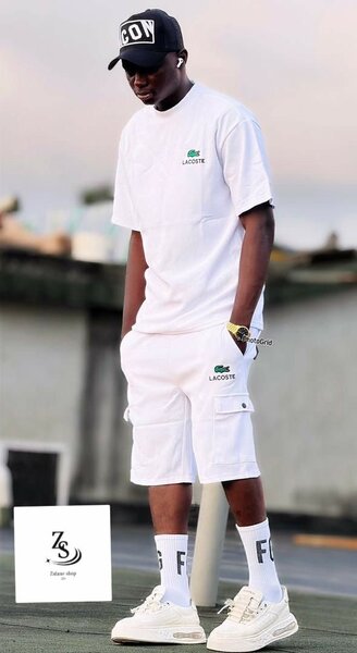 Ensemble décontracté blanc homme