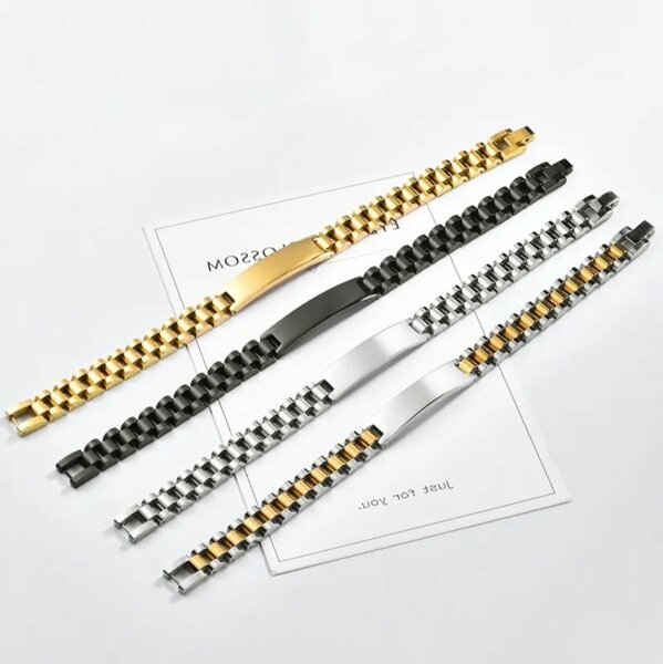 Stainless Steel ID Bracelets