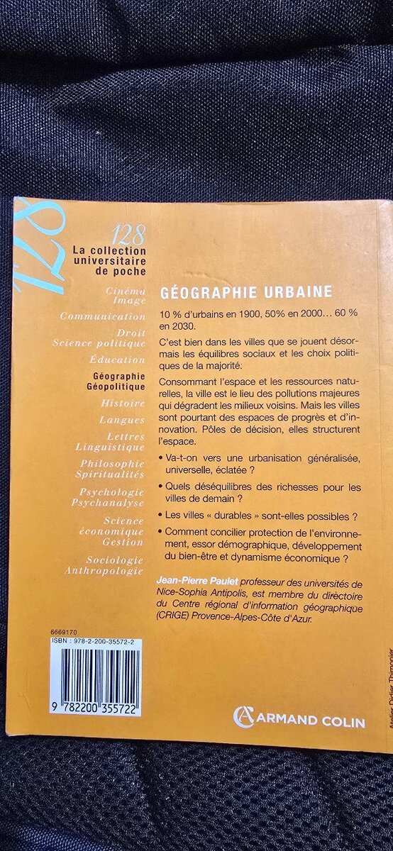 Urban Geography Book