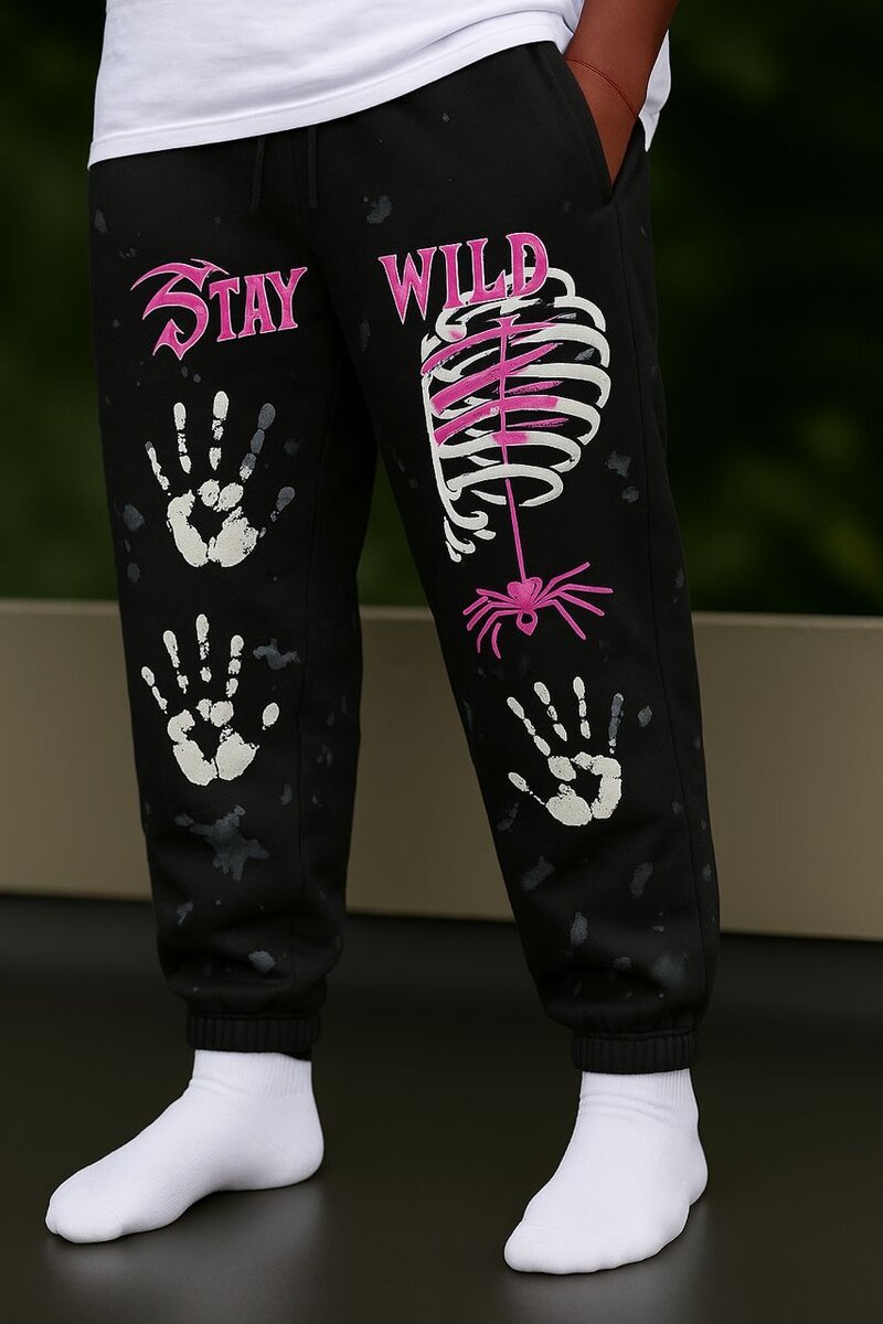 Pantalons Joggers Graphiques