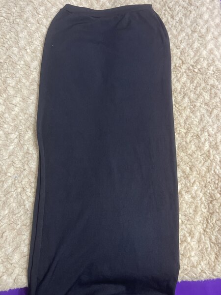 Jupe longue noire élégante