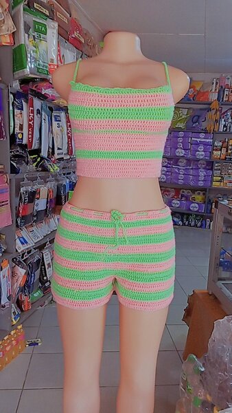 Ensemble Crochet Été Femme
