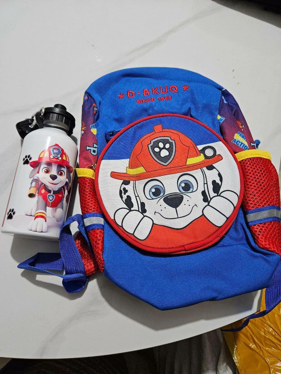 Sac a dos et gourde incassable