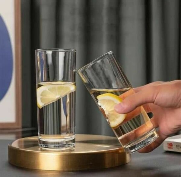 Verres à eau élégants 6 pièces