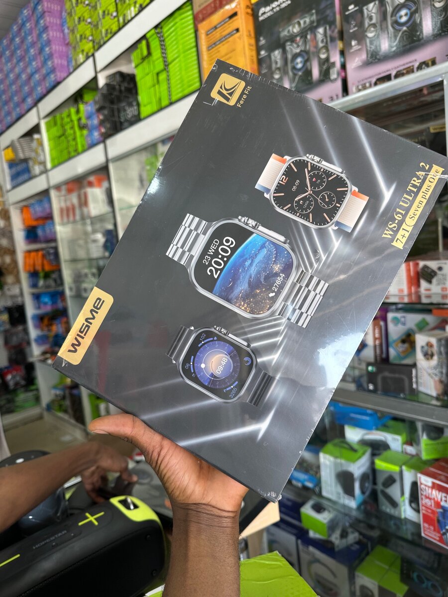 WiSM2 Ultra 2 Smart watches with 7 Straps