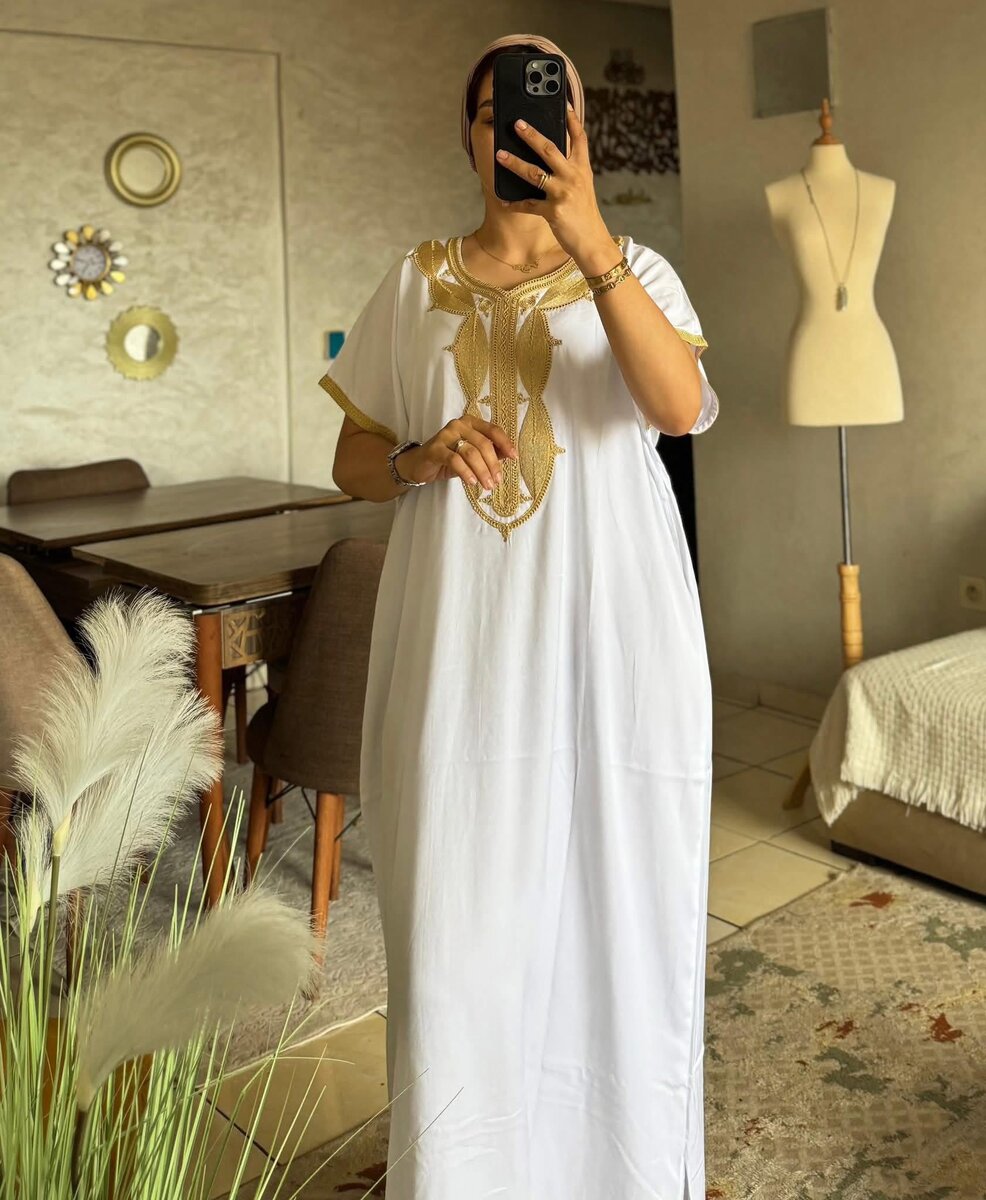 Robe Caftan Élégante Femme