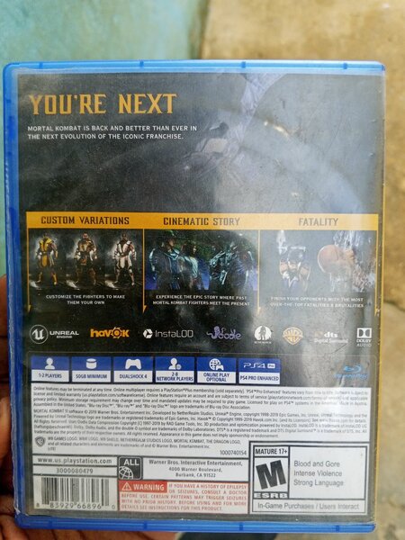 Mortal Kombat 11 PS4