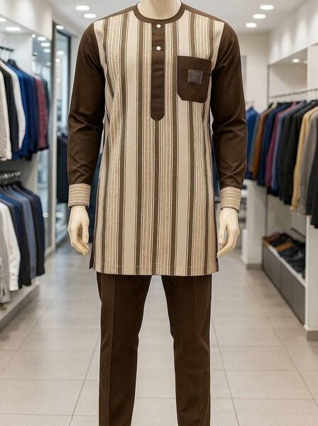 Ensemble tunique homme élégant