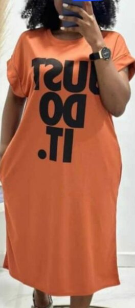 Robe décontractée "Just Do It"