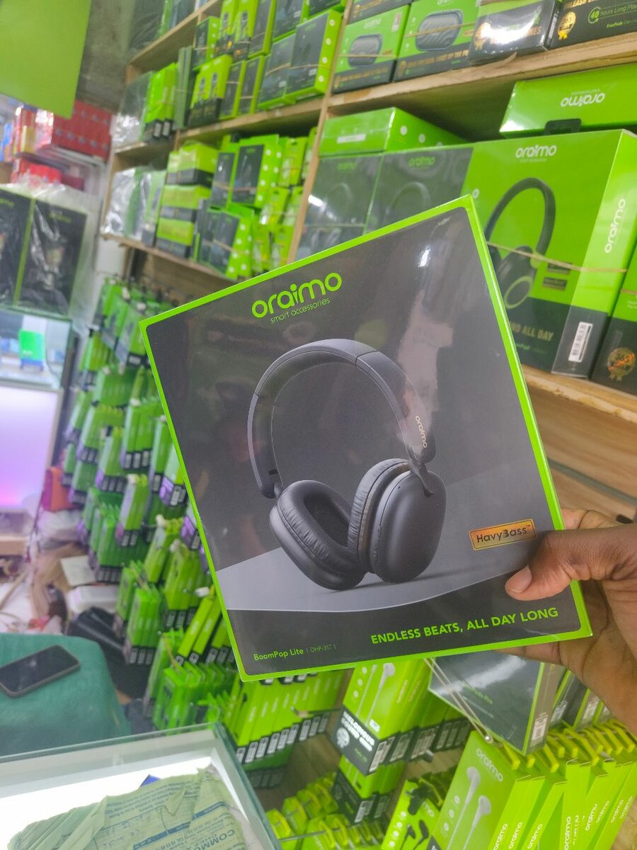 casque ORIGINAL Oraimo spacebuds, BOOMPOP.Lite