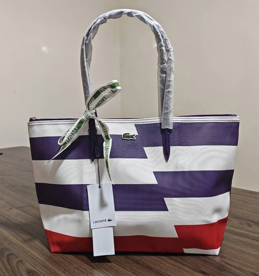 Sac Lacoste a motif