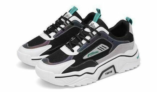 Baskets confort multicolores