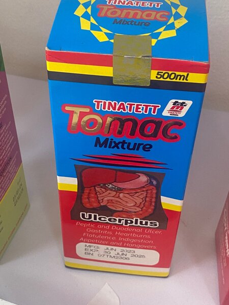 Tinatett Tomac Mixture (Ulcerplus)