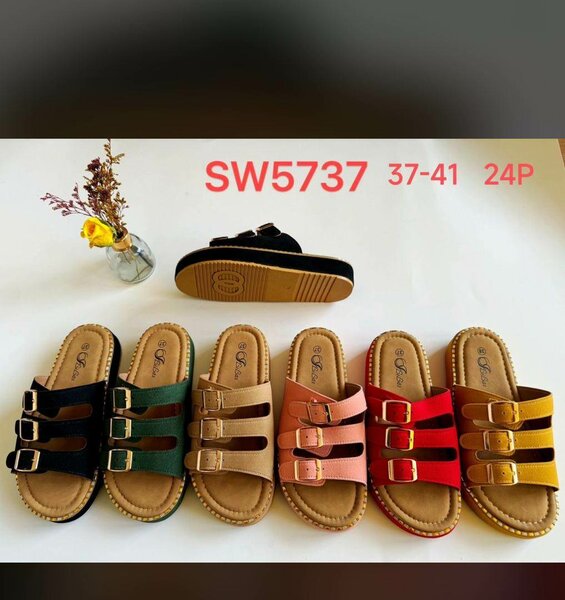 Sandales confortables en cuir