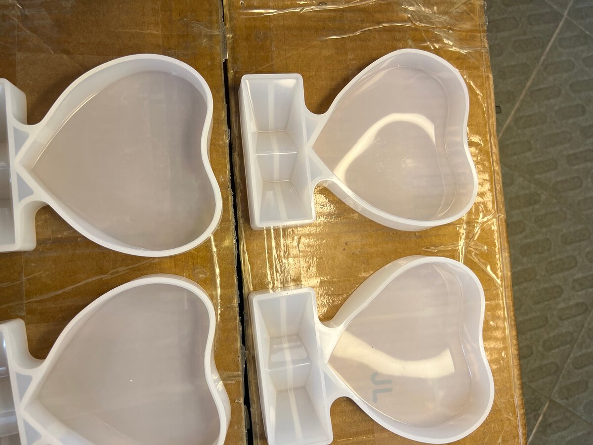 Moule Résine en forme de cœur