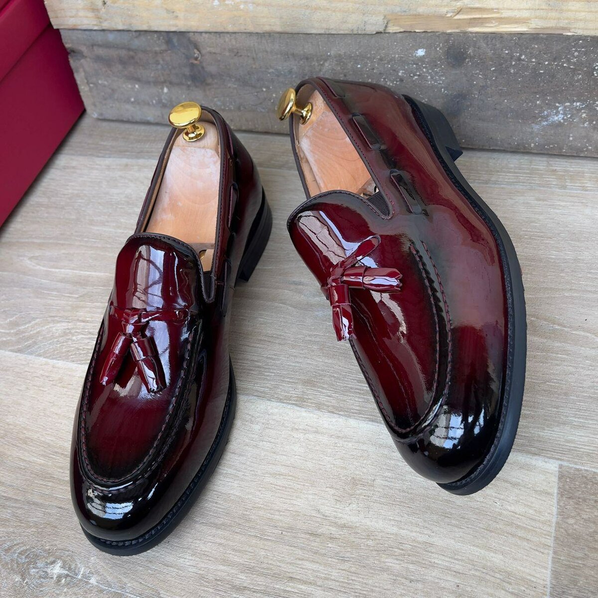 Chaussures en cuir élégantes