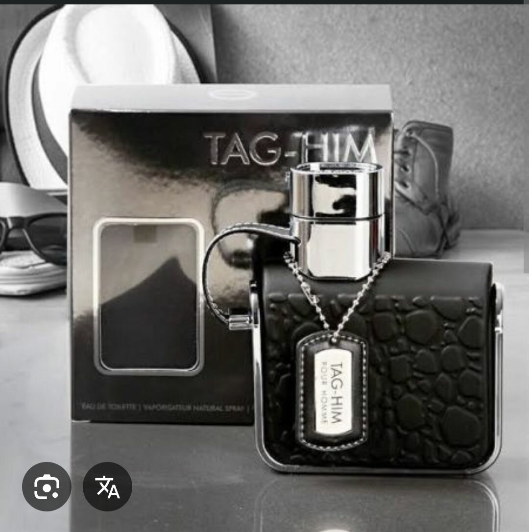 Tag him fragrance