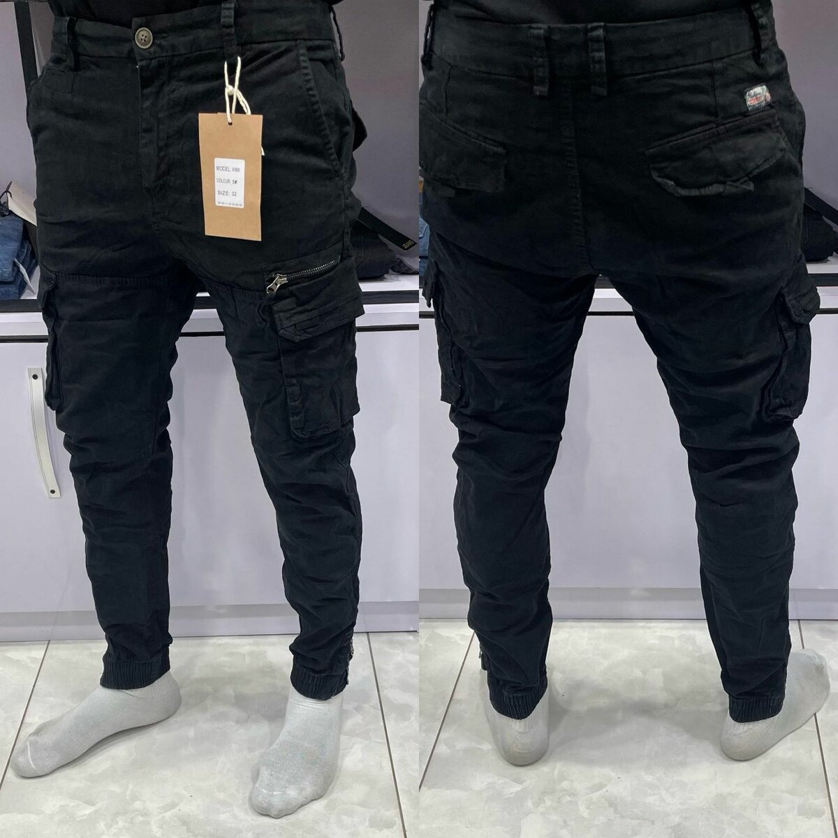 Pantalon cargo homme résistant