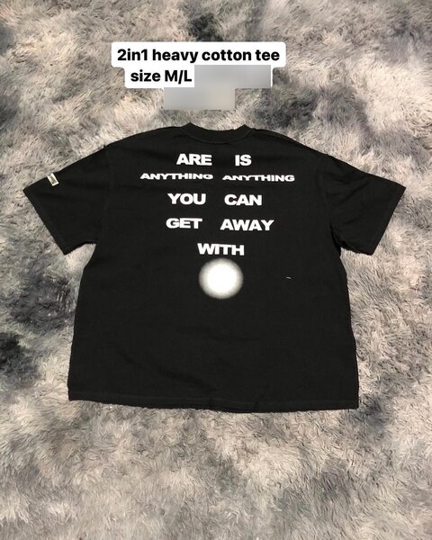 2in1 heavy cotton tee