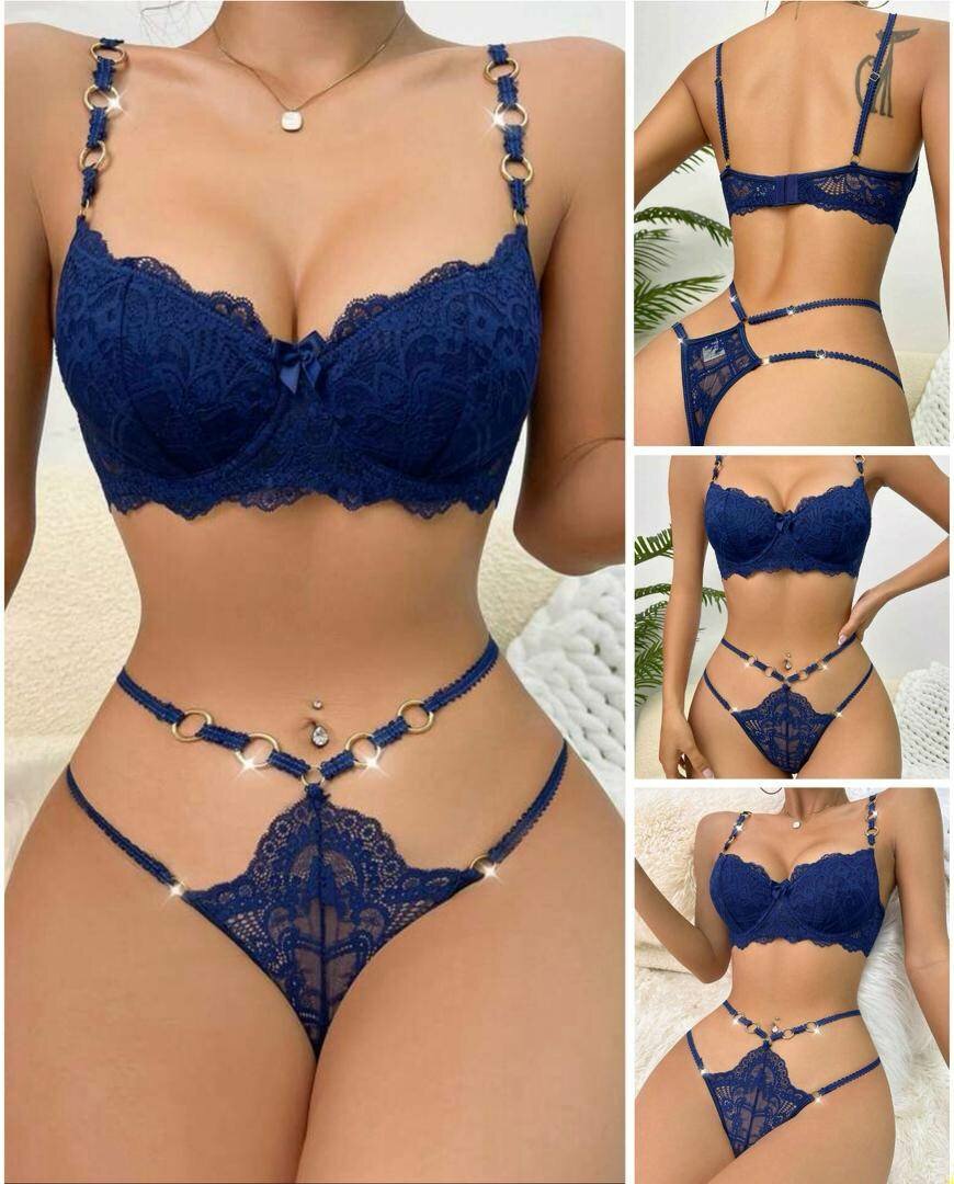Ensemble lingerie sensuel en dentelle