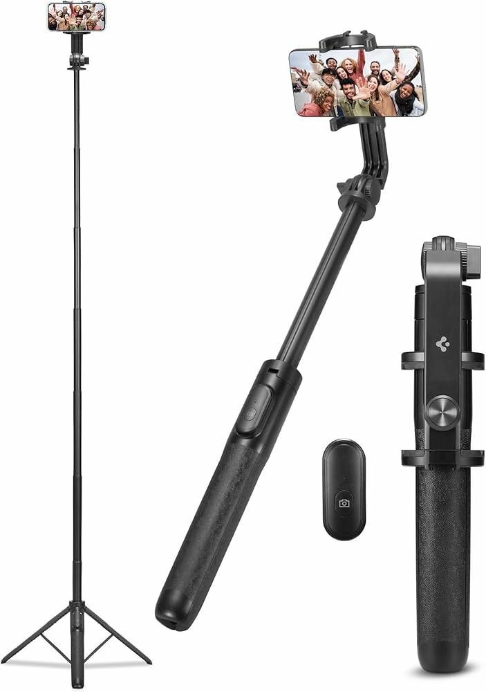 3 in 1 selfie stick tripod with Bluetooth remote control