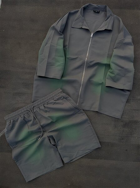 Ensemble décontracté gris