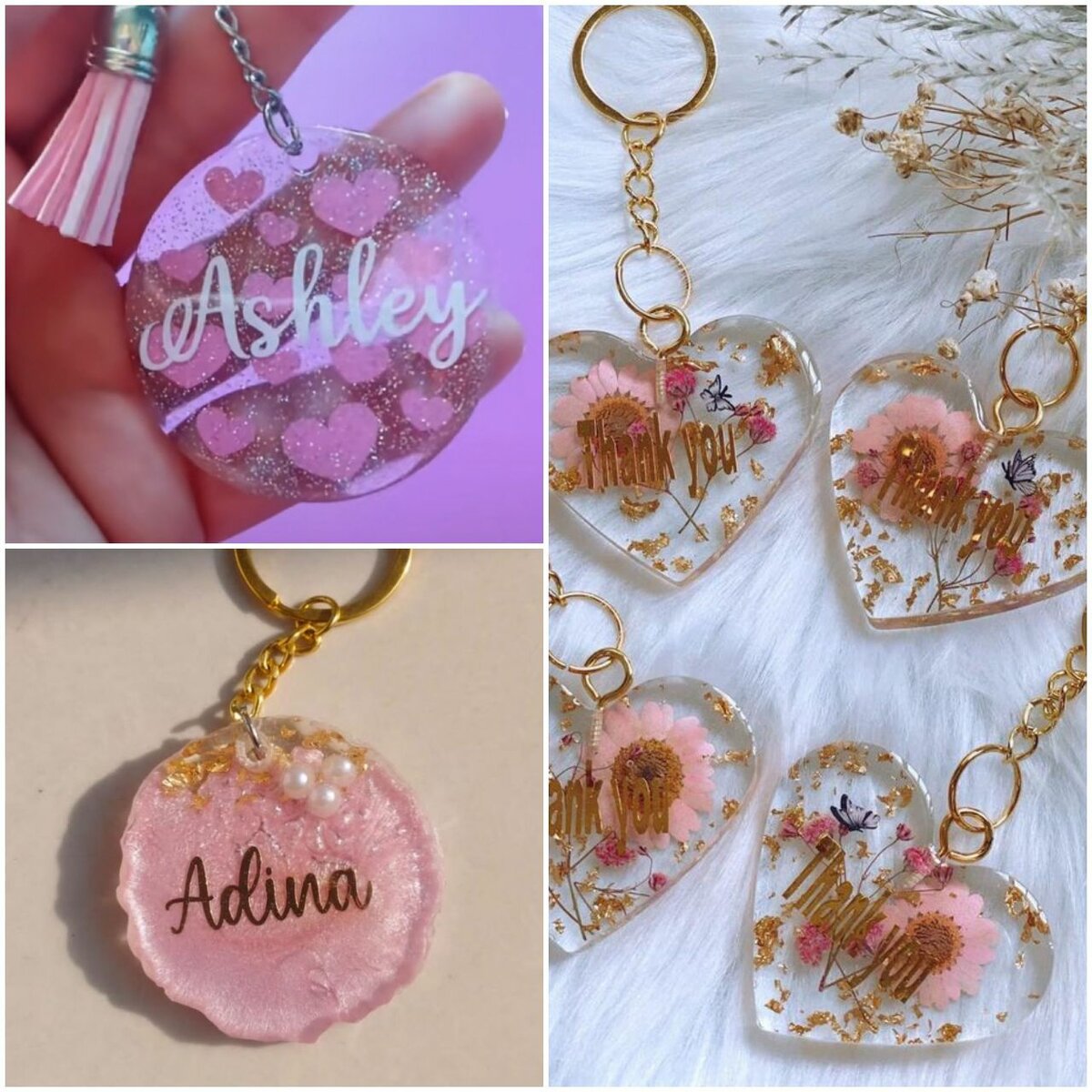 Moule Résine Porte-clés Fusion