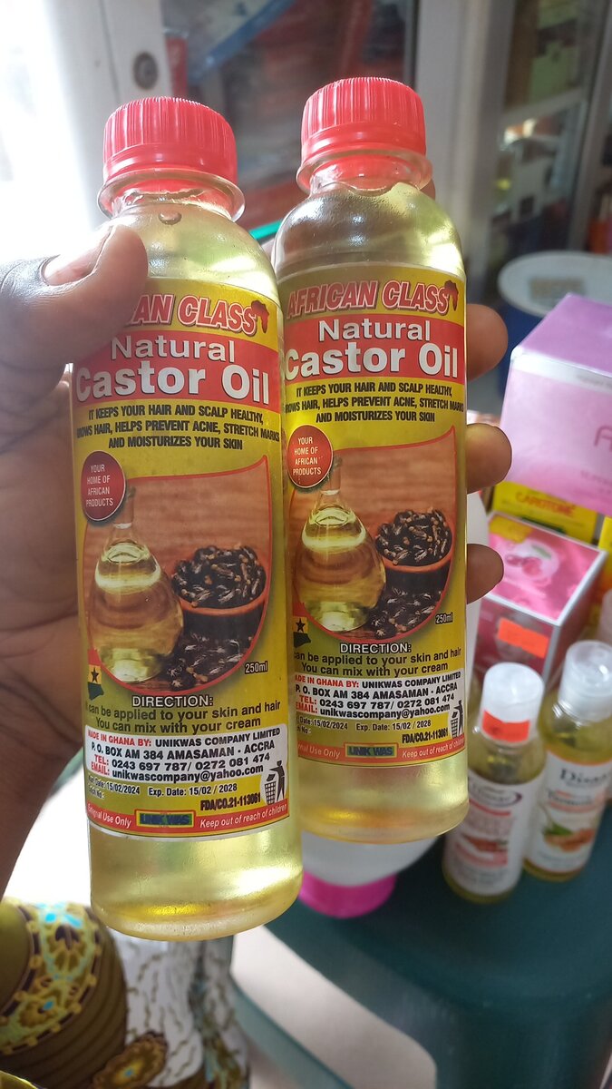 African class natural castor oil