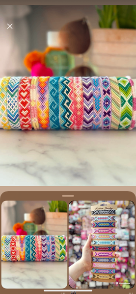 Bracelets Brésiliens Colorés