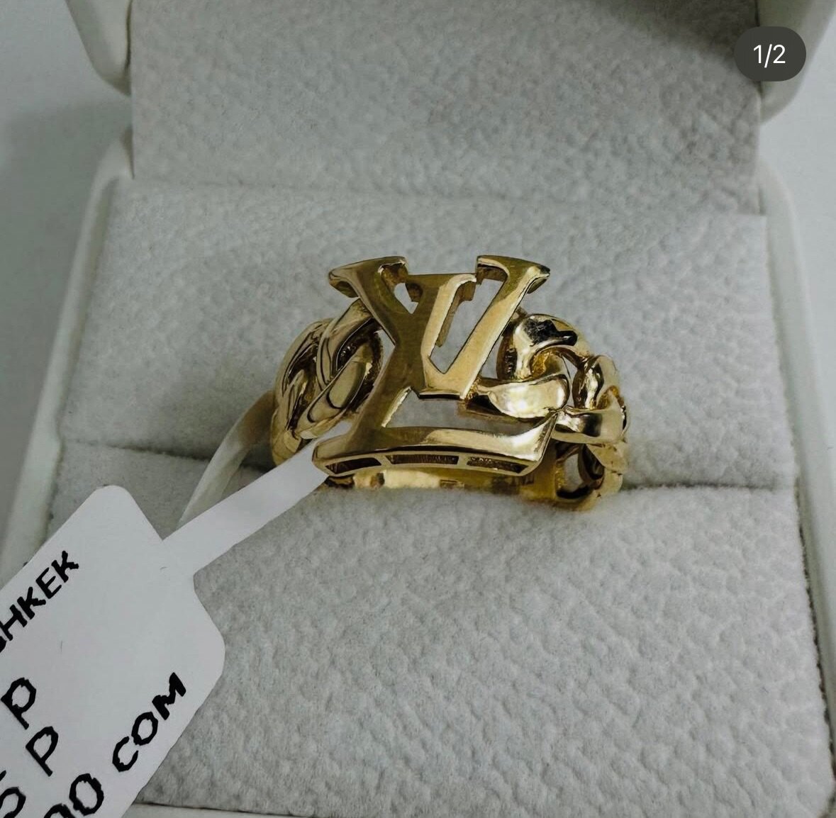 Кольцо Louis Vuitton из 585 пробы Италия