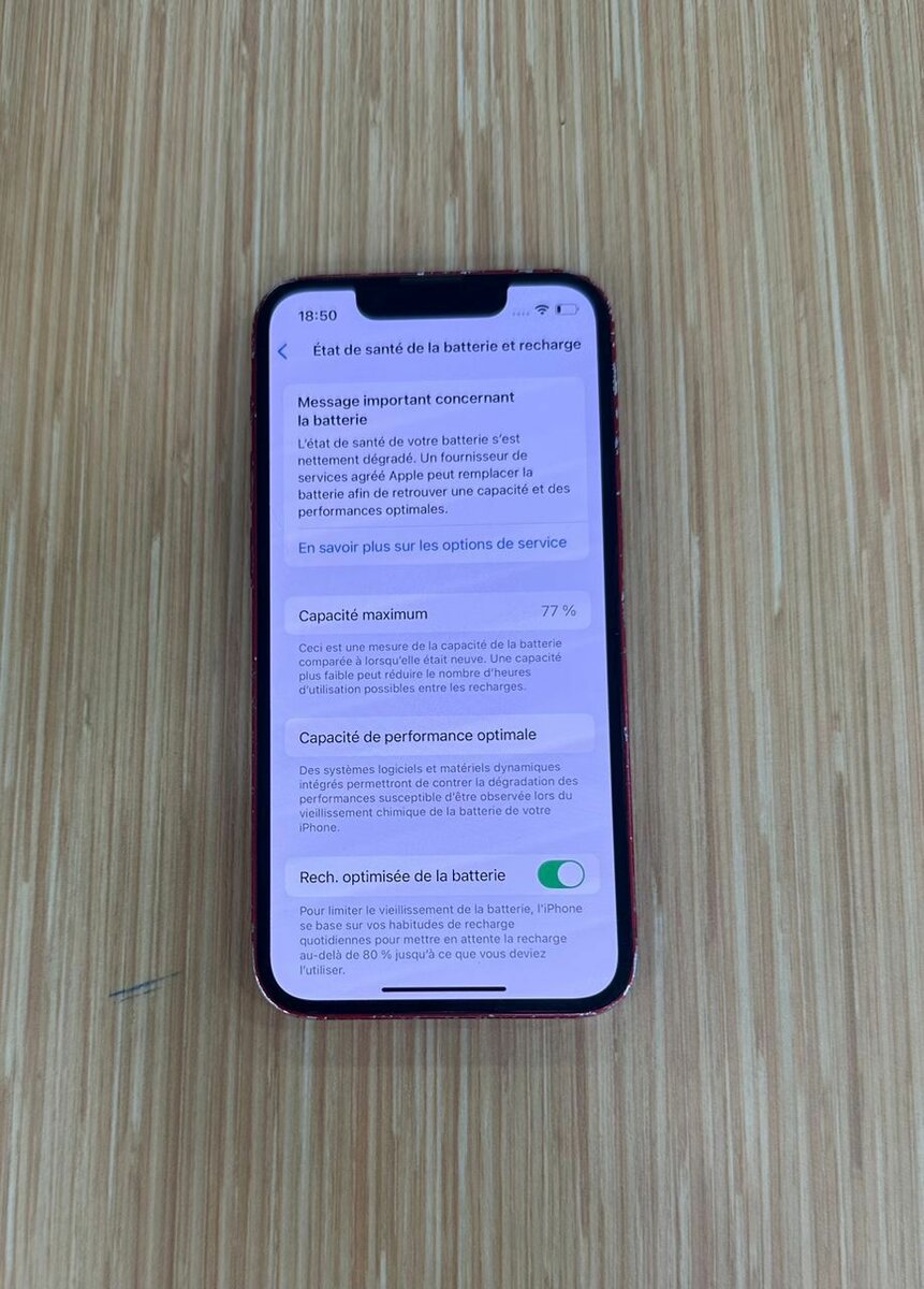 13mini 256giga coque gratter