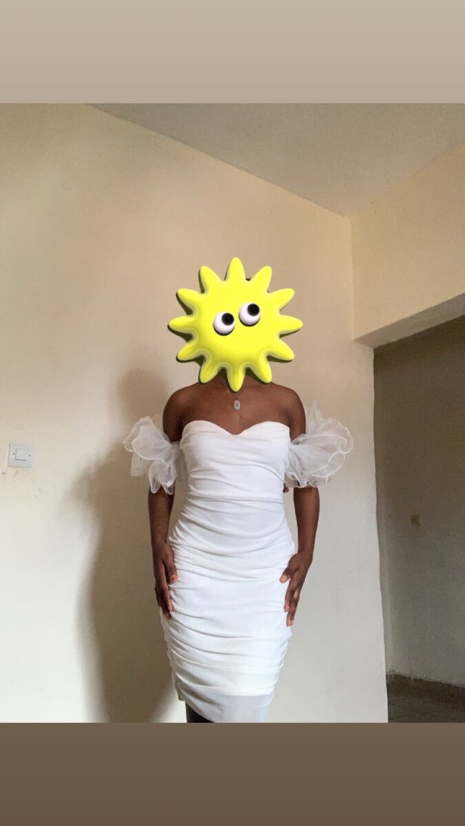 Robe blanche élégante