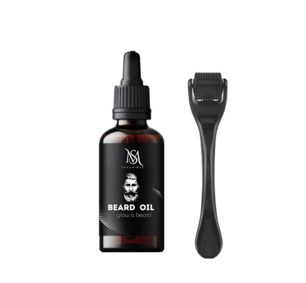 Beard oil - vitamin E  50ml & 1.5mm Derma roller