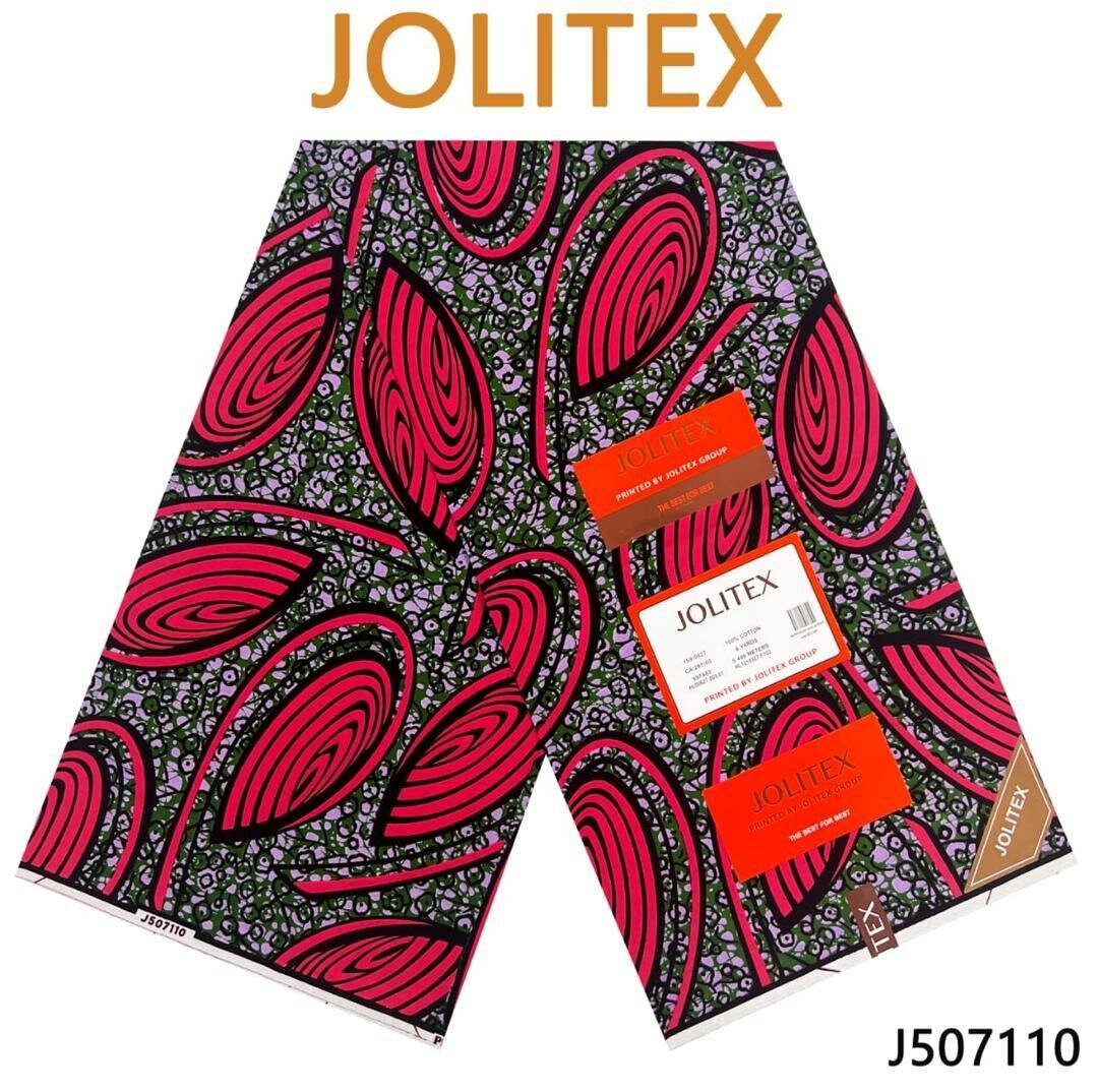 Tissus Africains Colorés Jolitex