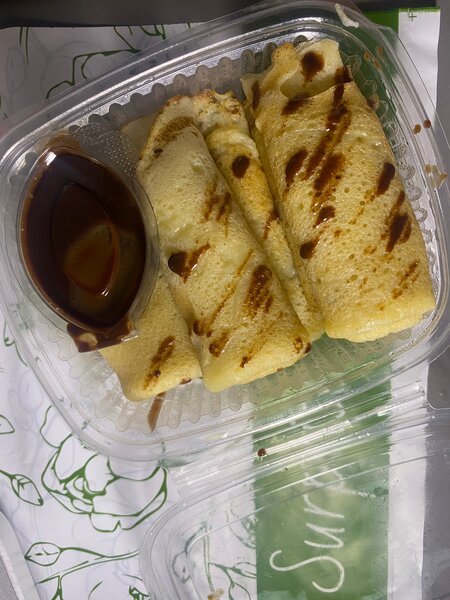 Crêpes gourmandes au caramel