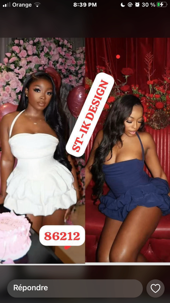 Robe Cocktail Élegante