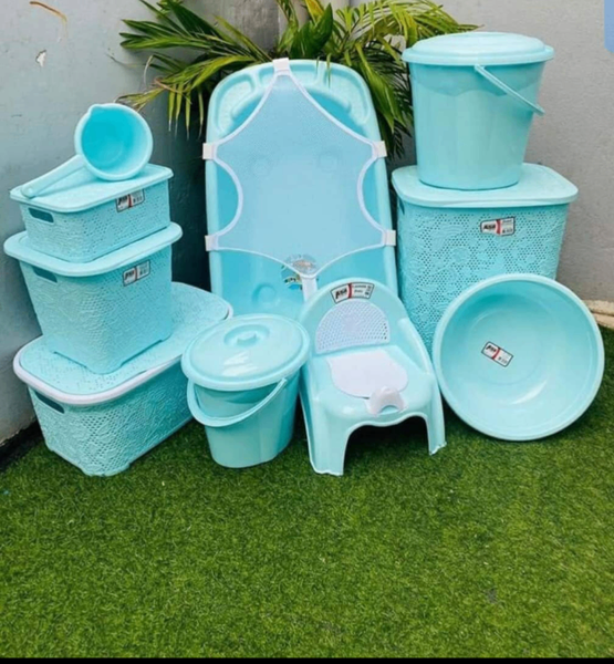 Ensemble de bain et rangement bébé