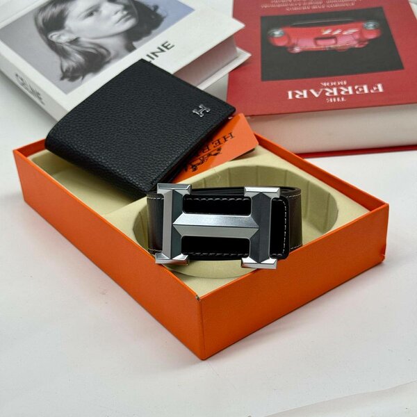 Belt and wallet combo