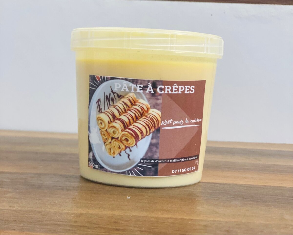 Pâte à crêpes 500ml