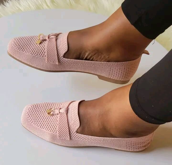 Mocassins en tricot élégants