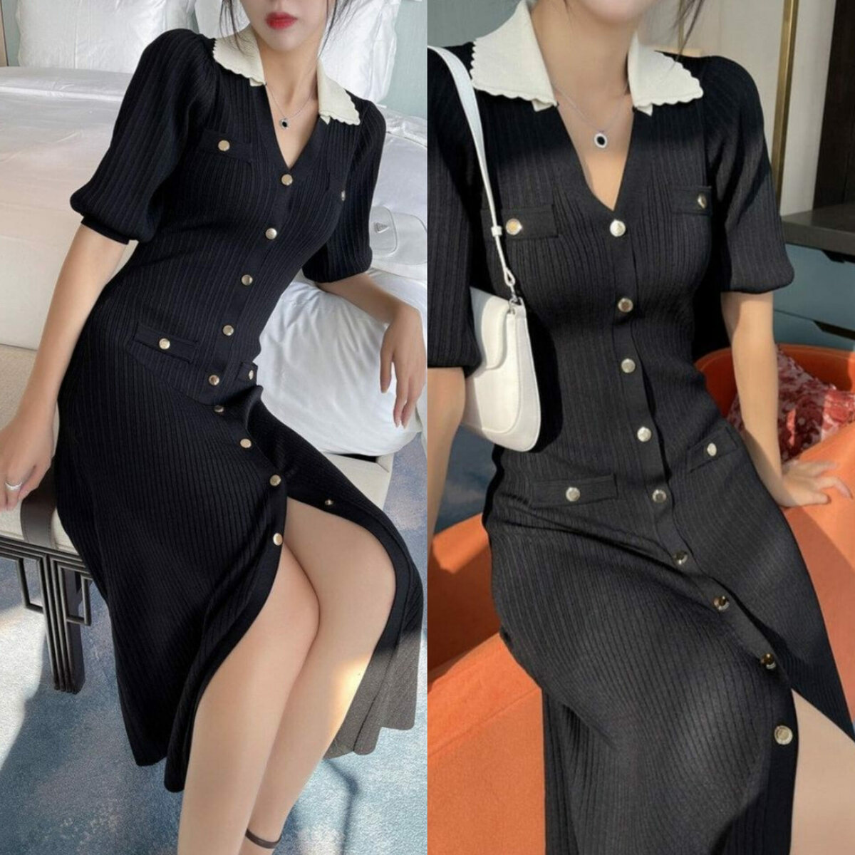 KNITTED SWEATER ️DRESS