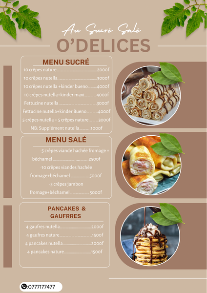 10 crêpes au nutella