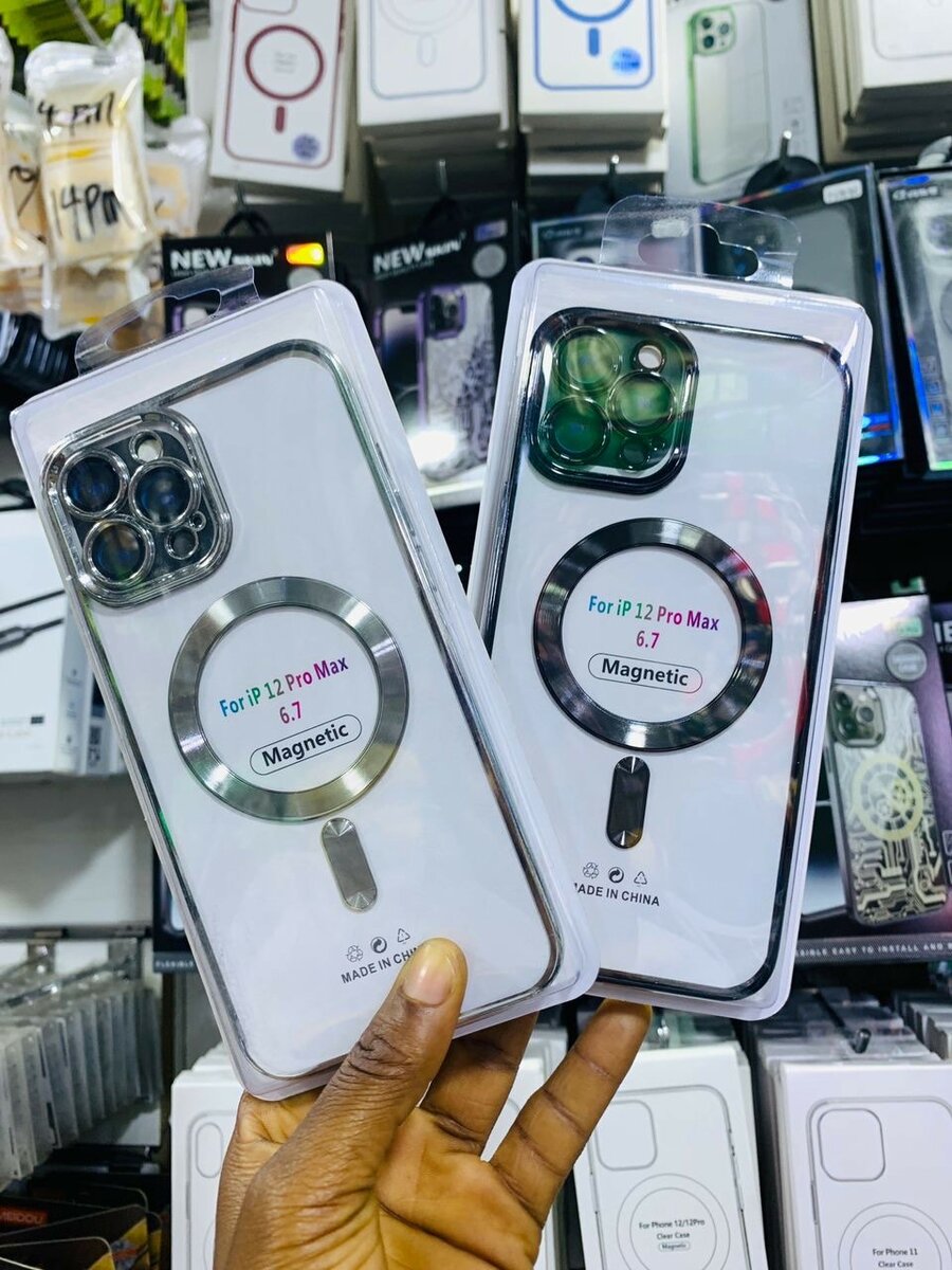 Electroplated Case for iPhones.