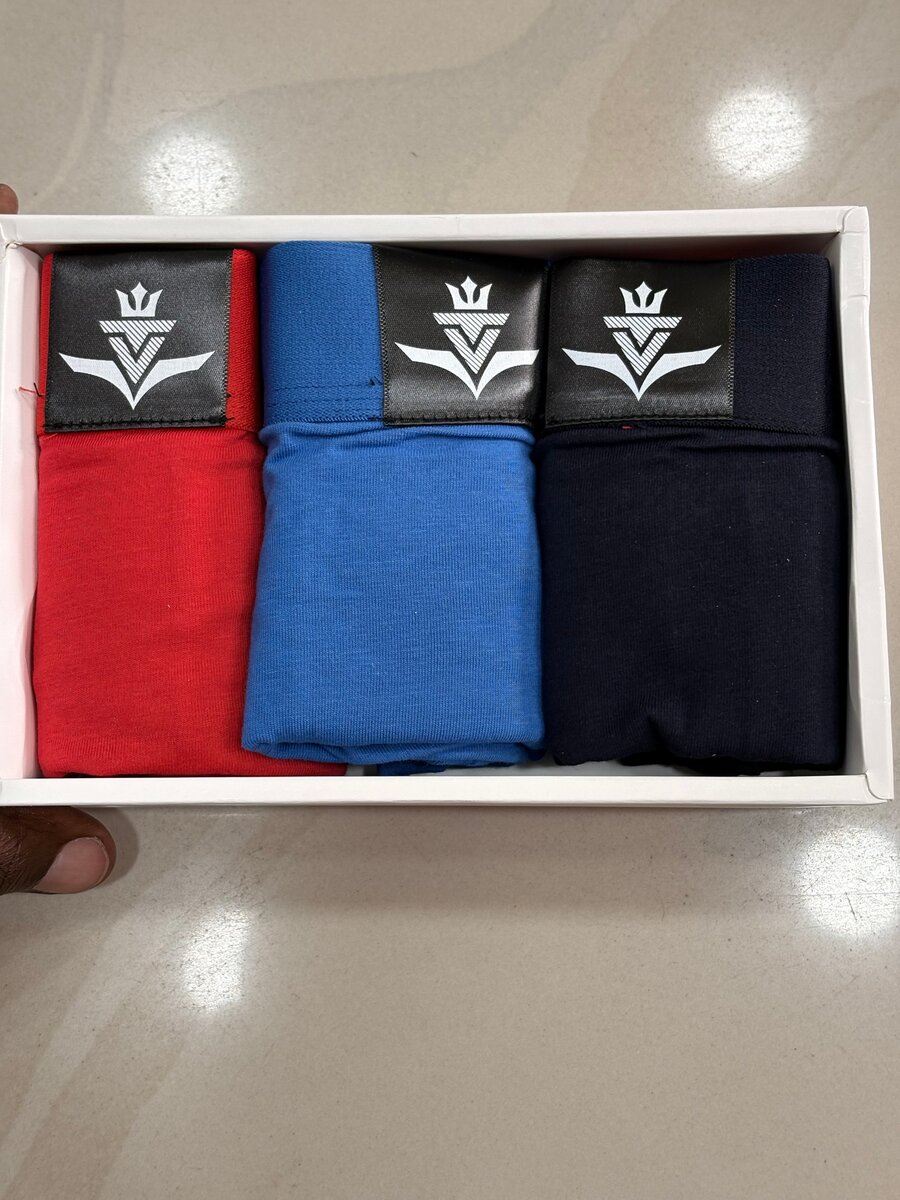 Lot de boxers en coton pour hommes