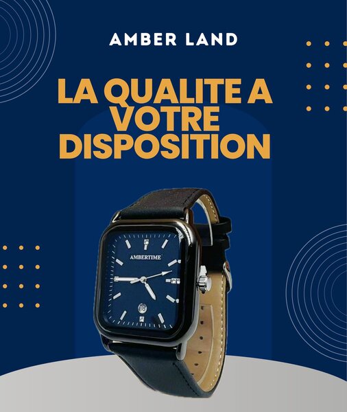 Montre Homme Amber Time