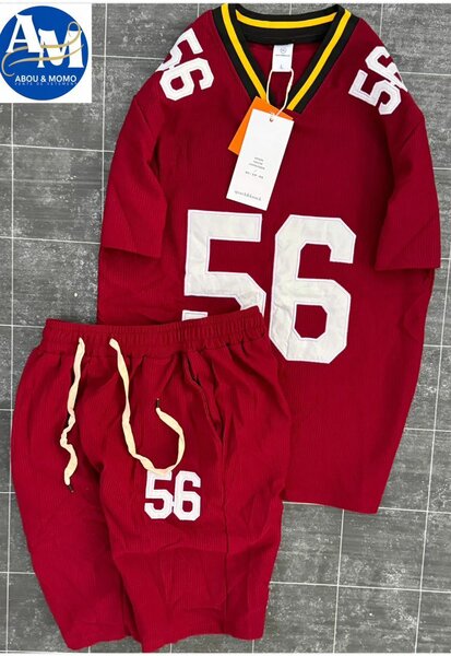 Ensemble sportif rouge 56