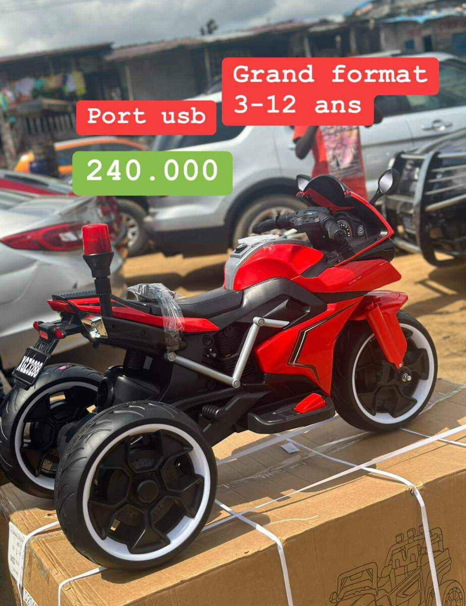 Moto électrique enfants