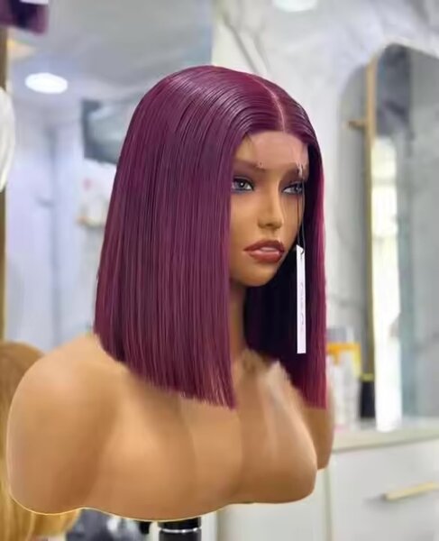2*6 4*4 13*6 Vietnamese Bone Straight SDD Bob Wig Factory Wh