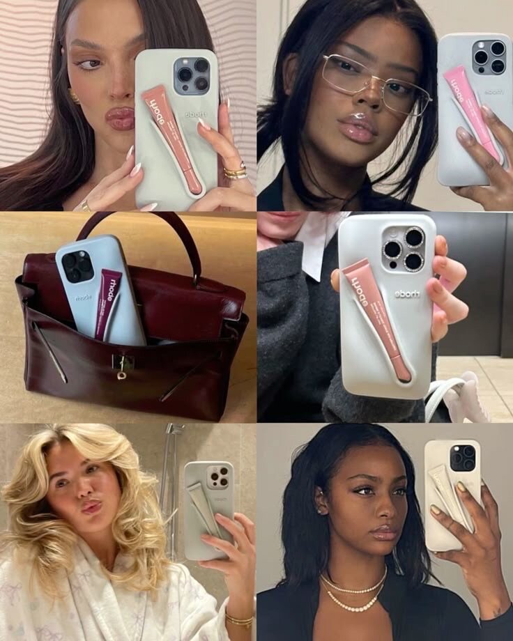 Coque rhode avec gloss rhode